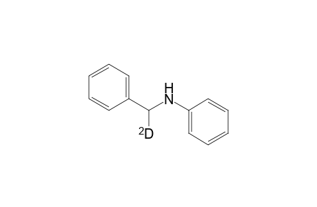 N-[Deuterio(phenyl)methyl]aniline