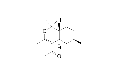 1-[(4aR,6R,8aR)-1,1,3,6-tetramethyl-4a,5,6,7,8,8a-hexahydro-2-benzopyran-4-yl]ethanone
