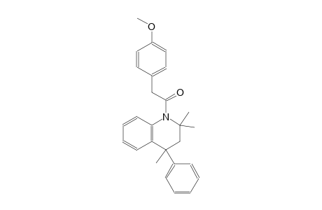 1-[(4-methoxyphenyl)acetyl]-2,2,4-trimethyl-4-phenyl-1,2,3,4-tetrahydroquinoline