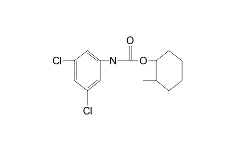 3,5-dichlorocarbanilic acid, 2-methylcyclohexyl ester