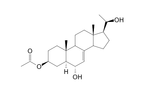(20R)-3.beta.-Acetoxy-6.alpha.,20-dihydroxypregn-7-ene
