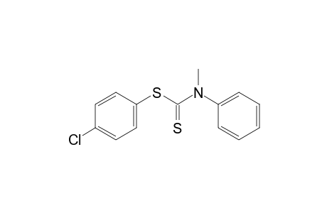 N-methyldithiocarbanilic acid, p-chlorophenyl ester