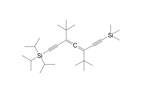 3,5-bis(t-Butyl)-1-(triisopropylsilyl)-7-(trimethylsilyl)hepta-3,4-diene-1,6-diyne