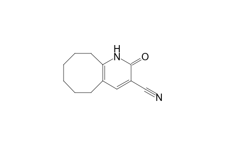 1,2,5,6,7,8,9,10-Octahydro-2-oxocycloocta[b]-pyridine-3-carbonitrile