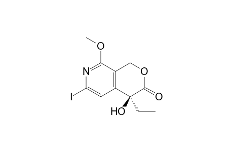 (4S)-4-ethyl-4-hydroxy-6-iodo-8-methoxy-1H-pyrano[3,4-c]pyridin-3-one