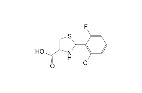 2-(2-chloro-6-fluorophenyl)-1,3-thiazolidine-4-carboxylic acid
