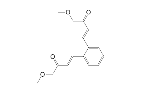 1,2-Bis(4-methoxy-3-oxo-1-trans-butenyl)benzene