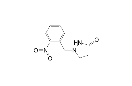 3-Pyrazolidinone, 1-[(2-nitrophenyl)methyl]-
