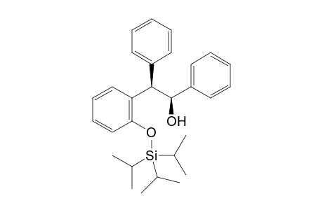 Syn rac-1,2-Diphenyl-2-(2-triisopropylsilanyloxy-phenyl)-ethanol