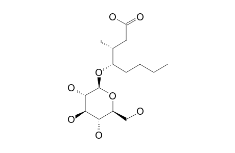 (3S,4S)-3-METHYL-4-HYDROXYOCTANOIC-ACID-3-O-BETA-D-GLUCOPYRANOSIDE