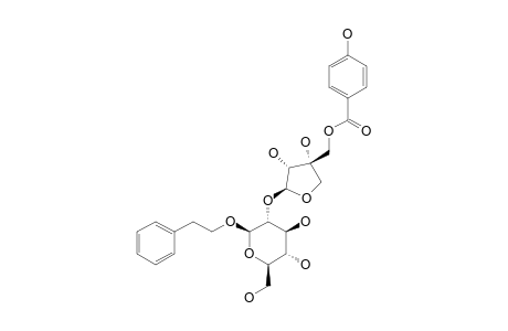 BACOPASIDE-C;[5-O-P-HYDROXYBENZOYL-BETA-D-APIOFURANOSYL-(1->2)]-BETA-D-GLUCOPYRANOSIDE