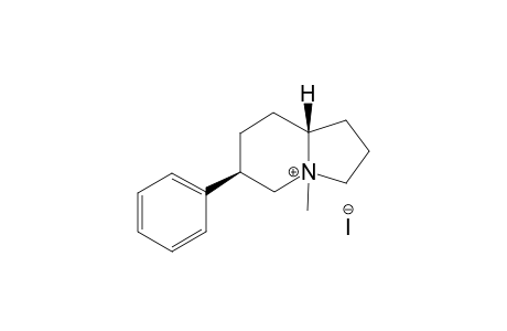 (CIS)-(4R,6R,8AR)-4-METHYL-6-PHENYLOCTAHYDROINDOLIZINIUM-IODIDE