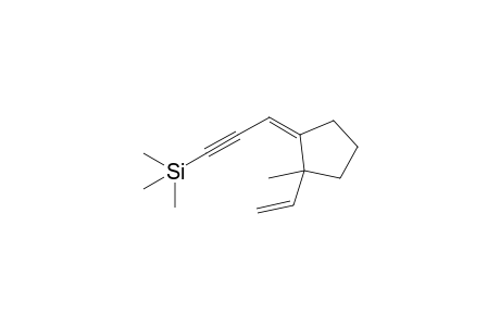 1-Ethenyl-1-methyl-2-[[3-(trimethylsilyl)prop-2-yn]ylidene]cyclopentane