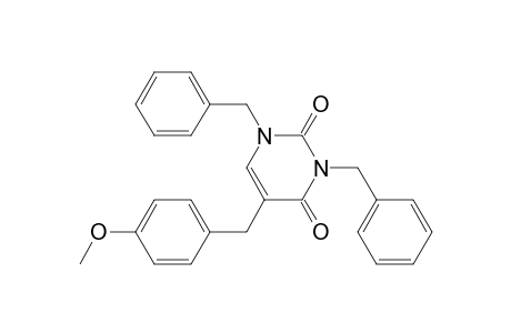 1,3-Dibenzyl-5-p-anisyl-pyrimidine-2,4-quinone