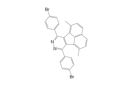 7,10-bis(p-Bromophenyl)-1,6-dimethyl-8,9-diazafluoranthene