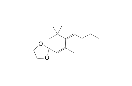 (8Z)-8-butylidene-7,9,9-trimethyl-1,4-dioxaspiro[4.5]dec-6-ene