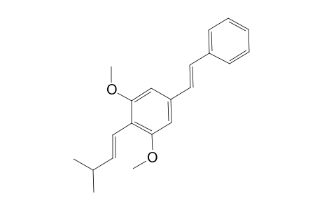 3,5-Dimethoxy-4-prenylstilbene