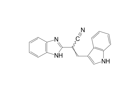 alpha-[(indol-3-yl)methylene]-2-benzimidazoleacetonitrile