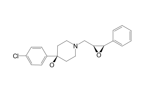 4-HYDROXY-4-(PARA-CHLOROPHENYL)-N-(2,3-EPOXY-3-PHENYLPROPYL)-PIPERIDINE