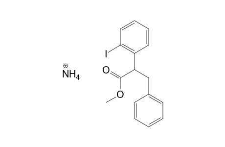 Methyl 2-benzyl-2-(2-iodophenyl)acetate Ammonio salt
