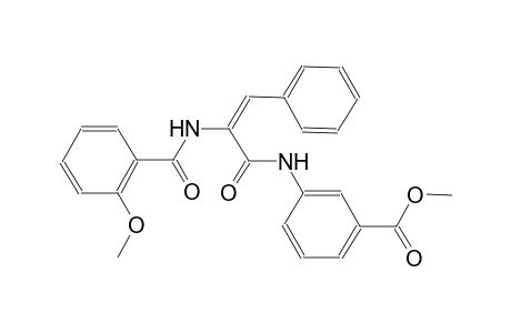 benzoic acid, 3-[[(2E)-2-[(2-methoxybenzoyl)amino]-1-oxo-3-phenyl-2-propenyl]amino]-, methyl ester