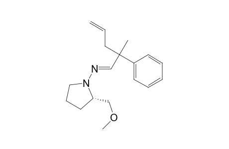 S-1-[(2'-Allyl-2'-phenylpropyliden)amino]-2-(methoxymethyl) pyrrolidine