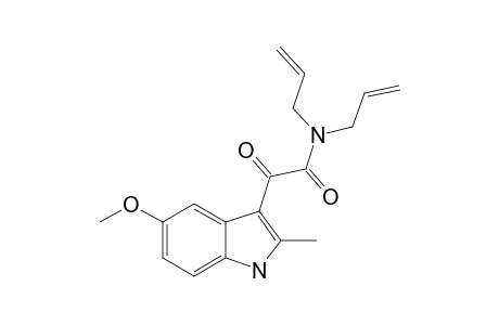 5-METHOXY-2-METHYL-INDOLE-3-YL-N,N-DIALLYL-GLYOXALYL-AMIDE