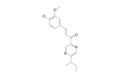4-HYDROXY-4'-ISOBUTYL-3-METHOXY-(E)-2',5'-DIAZACHALCONE