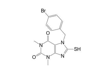 7-(4-bromobenzyl)-1,3-dimethyl-8-sulfanyl-3,7-dihydro-1H-purine-2,6-dione