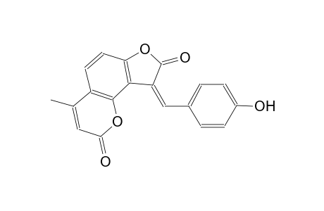 (9Z)-9-(4-Hydroxybenzylidene)-4-methyl-2H-furo[2,3-H]chromene-2,8(9H)-dione