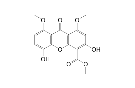 3,5-Dihydroxy-1,8-dimethoxy-4-(methoxycarbonyl)-9H-xanthen-9-one