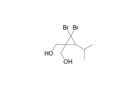 1,1-Dibromo-2,2-bis(hydroxymethyl)-3-isopropylcyclopropane