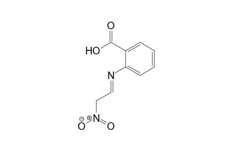 Benzoic acid, 2-[[2-nitroethylidene]amino]-