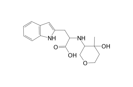 2-(4-Hydroxy-4-methyl-tetrahydro-pyran-3-ylamino)-3-(1H-indol-2-yl)-propionic acid