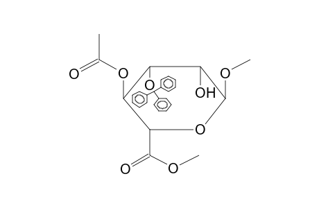 METHYL (METHYL-4-O-ACETYL-3-O-TRITYL-ALPHA-D-MANNOPYRANOSIDE)URONATE