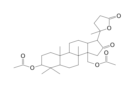 25,26,27-Trinor-3b,30-diacetoxy-16-oxo-5a-dammarano-24, (20R)-lactone