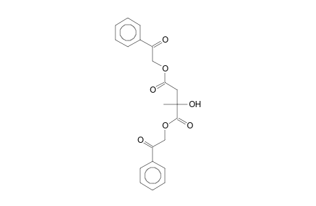 2-Hydroxy-2-methyl-succinic acid, bis-(2-oxo-2-phenyl-ethyl ester