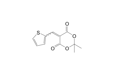 (2-thenylidene)malonic acid, cyclic isopropylidene ester