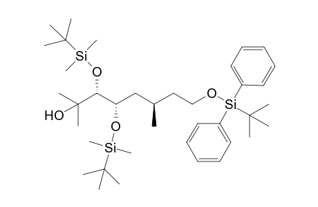 (3R,4S,6R)-3,4-bis((tert-butyldimethylsilyl)oxy)-8-((tert-butyldiphenylsilyl)oxy)-2,6-dimethyloctan-2-ol