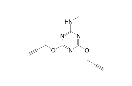 (4,6-dipropargyloxy-s-triazin-2-yl)-methyl-amine
