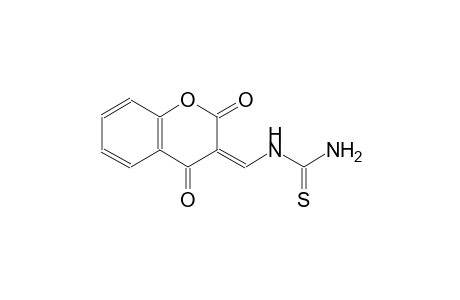 N-[(Z)-(2,4-dioxo-2H-chromen-3(4H)-ylidene)methyl]thiourea