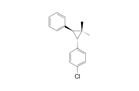 TRANS-1-(PARA-CHLOROPHENYL)-3,3-DIMETHYL-2-PHENYL-CYCLOPROPANE