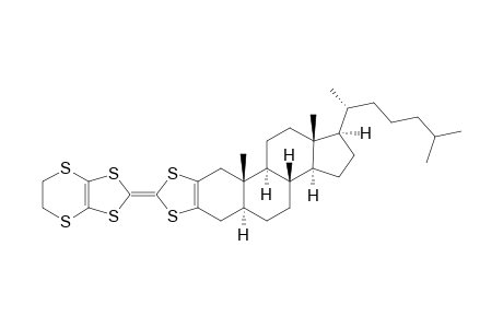 (2,3-Cholestano)(ethylenedithio)tetrathiafulvalene