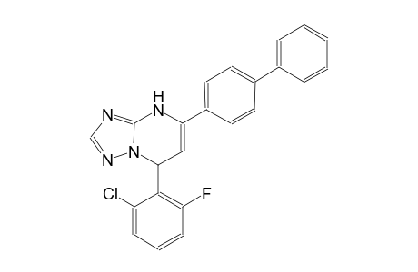 5-[1,1'-biphenyl]-4-yl-7-(2-chloro-6-fluorophenyl)-4,7-dihydro[1,2,4]triazolo[1,5-a]pyrimidine