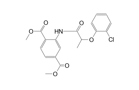 dimethyl 2-{[2-(2-chlorophenoxy)propanoyl]amino}terephthalate