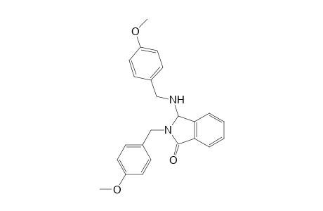 N-(4'-Methoxybenzyl)-3-(4'-methoxybenzylamino)isoindolin-1-one