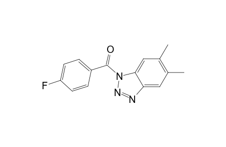 5,6-Dimethyl-1-(4-fluorobenzoyl)benzotriazol