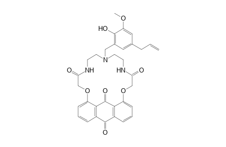 12-{[2-hydroxy-3-methoxy-5-(prop-2-en-1-yl)phenyl]methyl}-6,18-dioxa-9,12,15-triazatetracyclo[21.3.1.0(5,26).0(19,24)]heptacosa-1(26),2,4,19,21,23-hexaene-8,16,25,27-tetrone