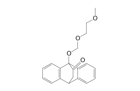 9-[(2'-Methoxyethoxy)methoxy]-9,10-dihydro-9,10-ethanoanthracen-12-one