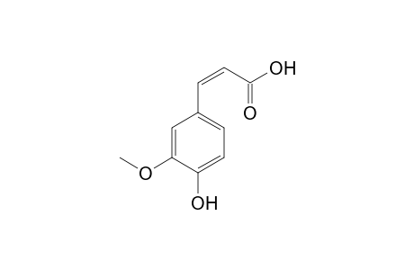 3-(4-Hydroxy-3-methoxyphenyl)prop-2-enoic acid